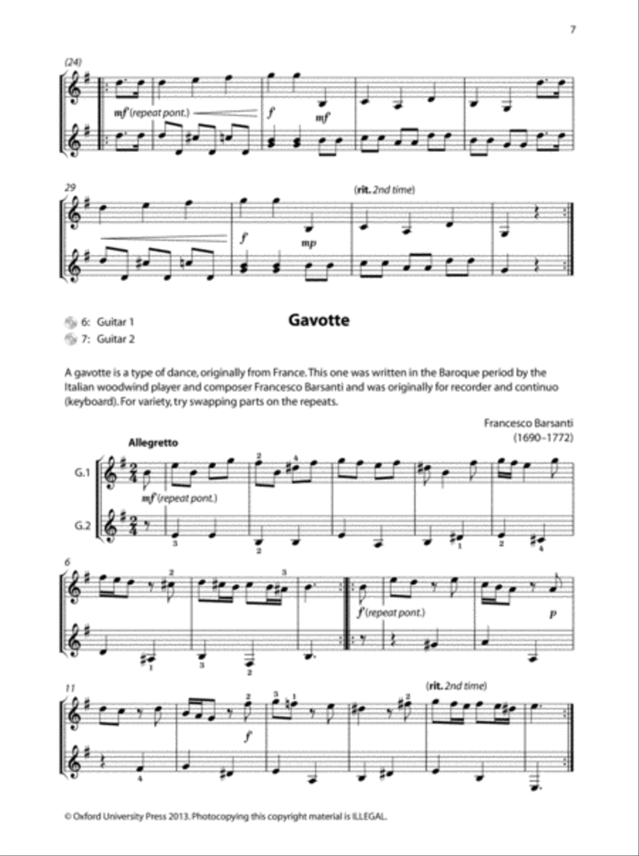 Enjoy Playing Guitar: Time for Two + CD Guitar scores gallery preview page 3
