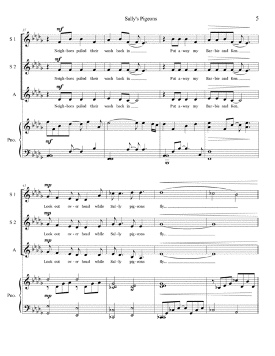Sally's Pigeon's SSA scores gallery preview page 5