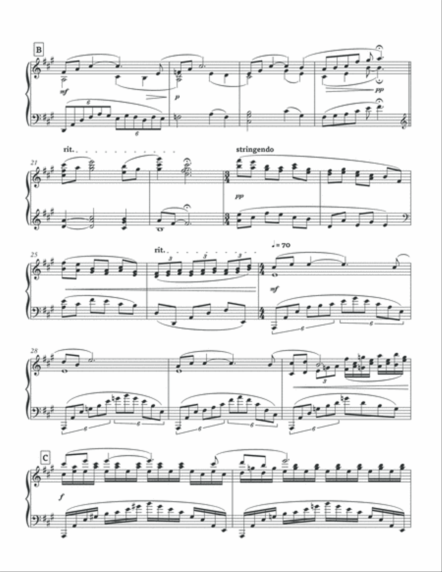 Oh! Piano (UNDERTALE Piano Collections 2) Piano Solo scores gallery preview page 3