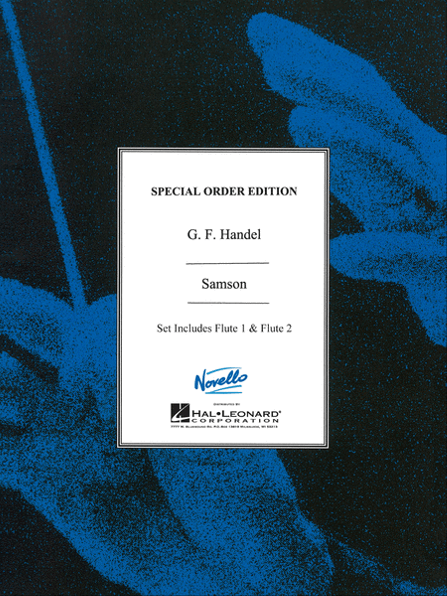 Samson Orchestra scores gallery preview page 1