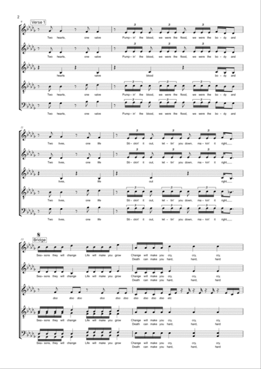 Birds Birds Divisi scores gallery preview page 2