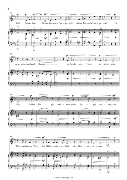 Der Tod des Erlosers, Op. 9 No. 4 (Solo song) (B minor)