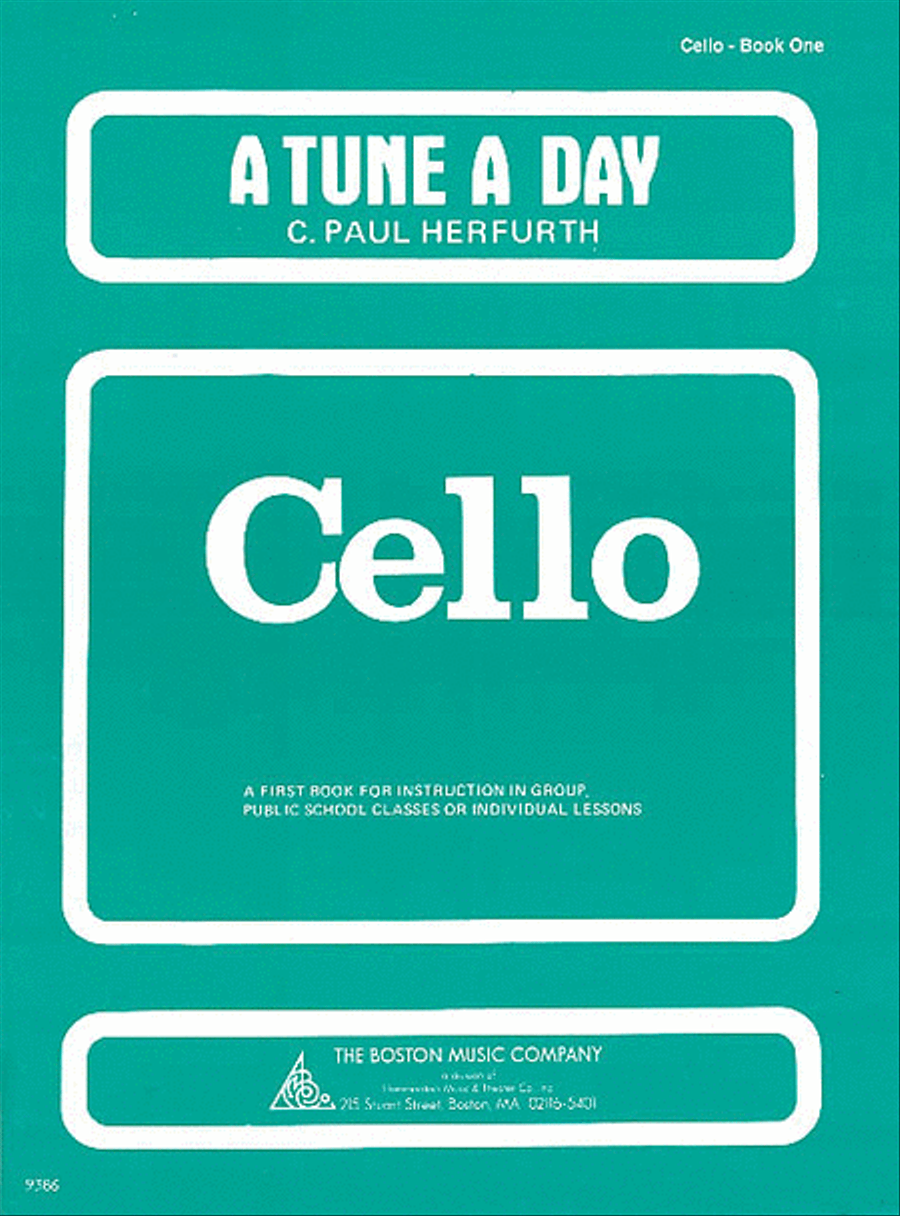 A Tune a Day – Cello Cello scores gallery preview page 1