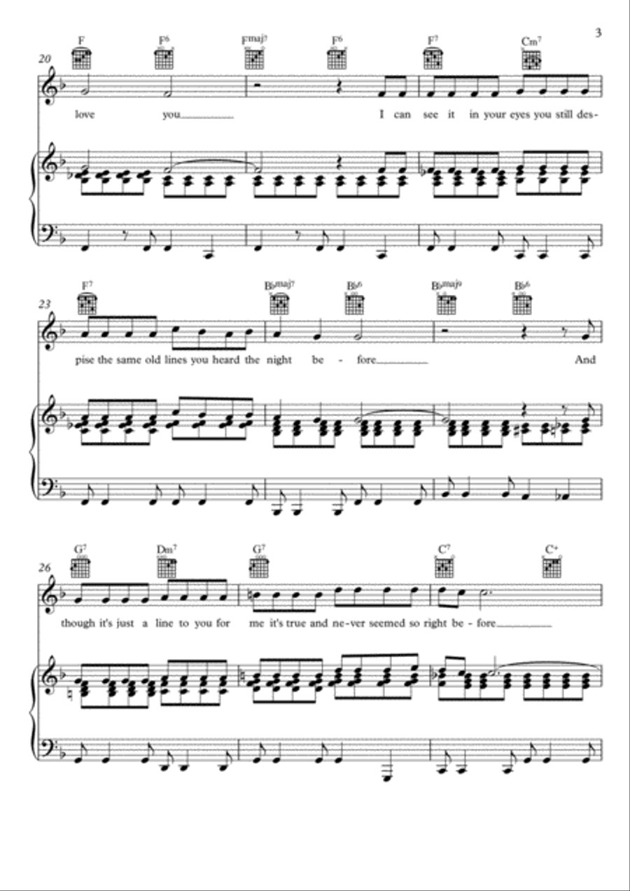Somethin' Stupid Voice scores gallery preview page 3