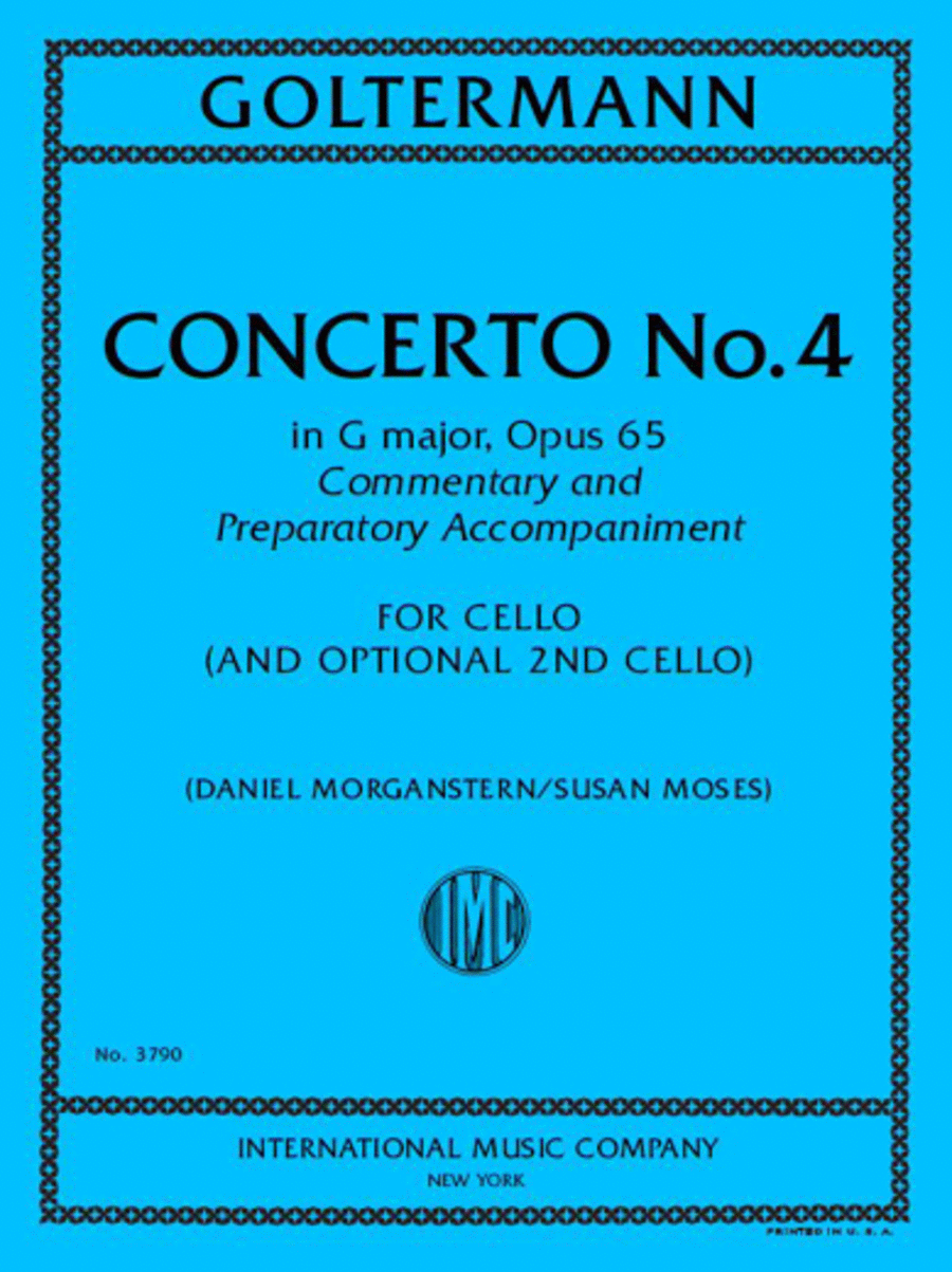 Concerto No.4 In G Major, Opus 65: Commentary And Preparatory Accompaniment Score and Part scores gallery preview page 1