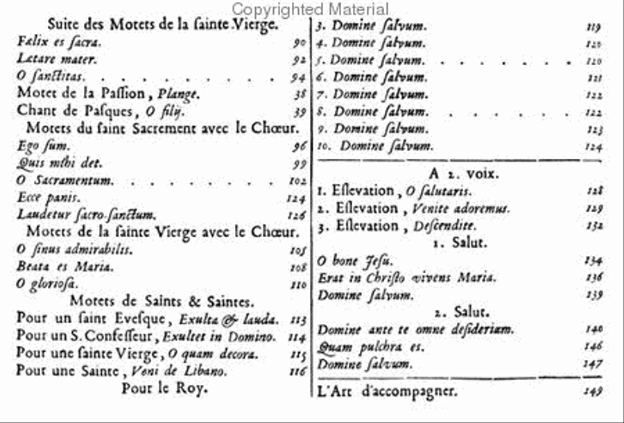Motets for solo voice with continuo bass Soprano Voice scores gallery preview page 3