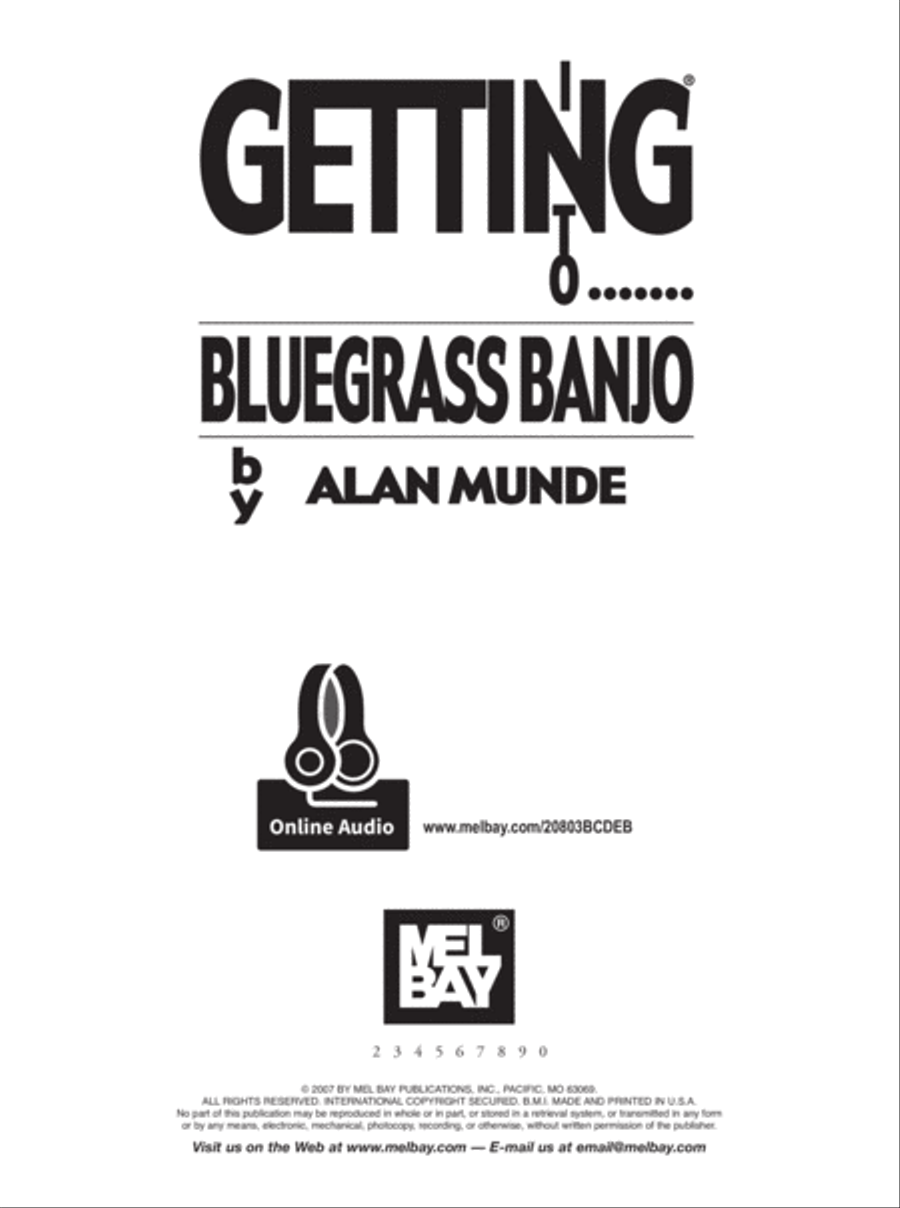 Getting Into Bluegrass Banjo Banjo scores gallery preview page 2