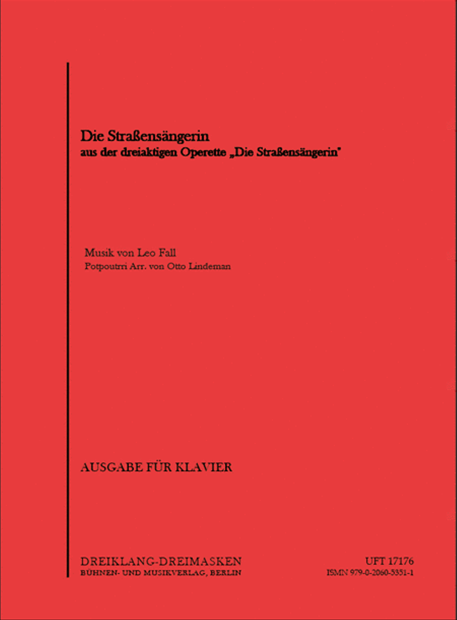 Die Straßensängerin Die Straßensängerin Piano Solo scores gallery preview page 1