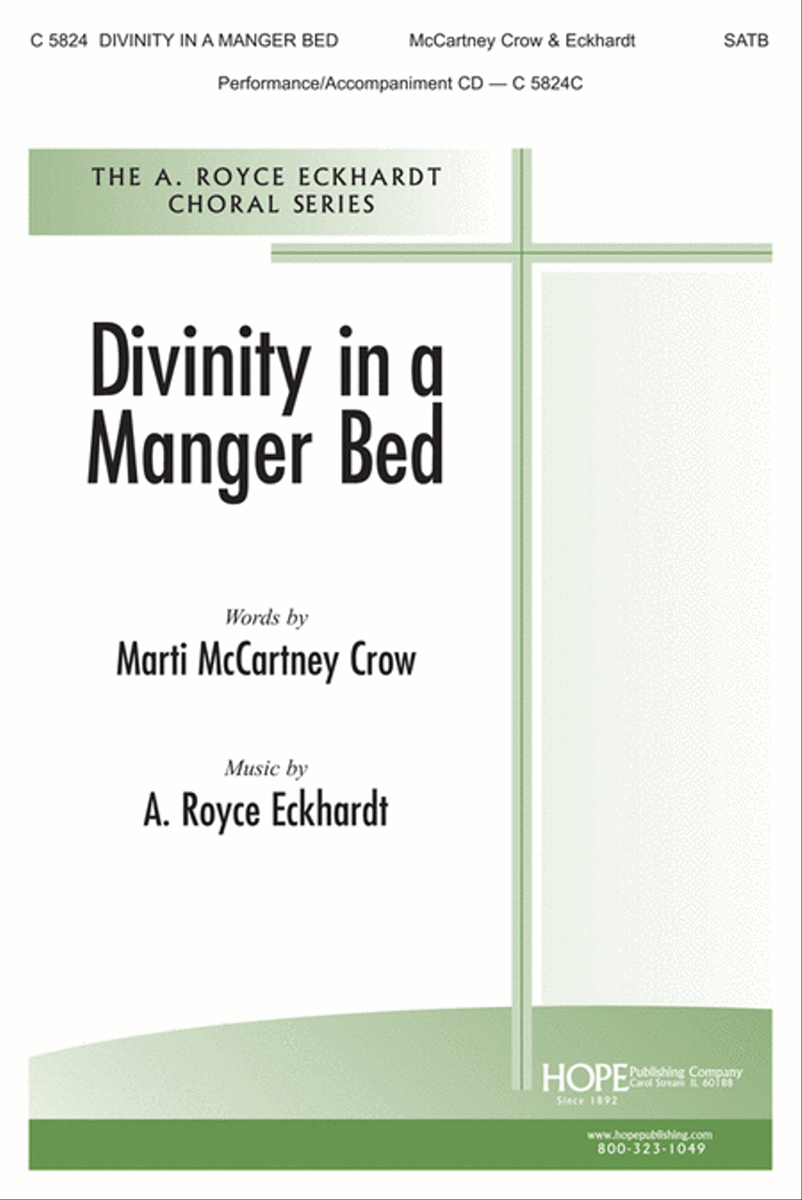 Divinity in a Manger Bed 4-Part scores gallery preview page 1
