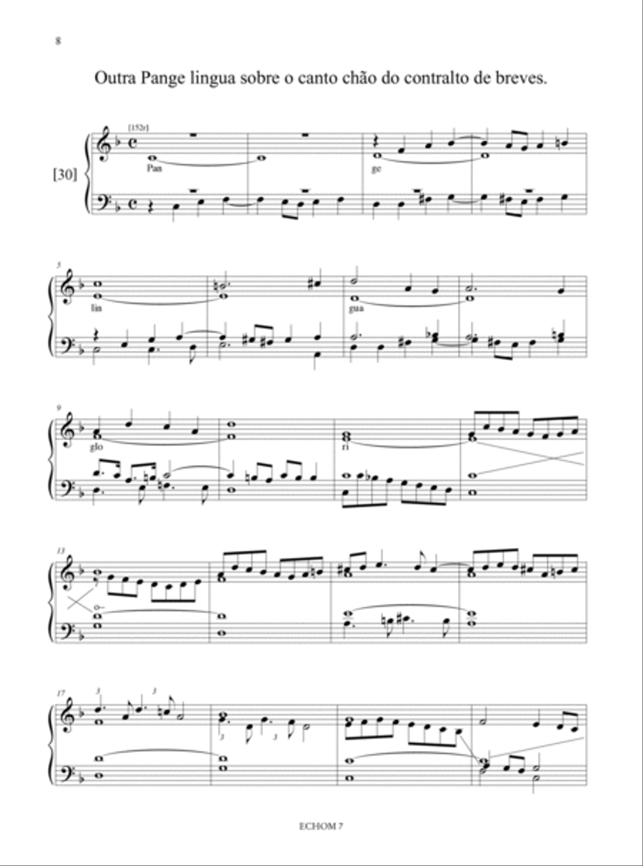 Flores de Musica (1620) - Vol. III: Liturgical Works Organ scores gallery preview page 3