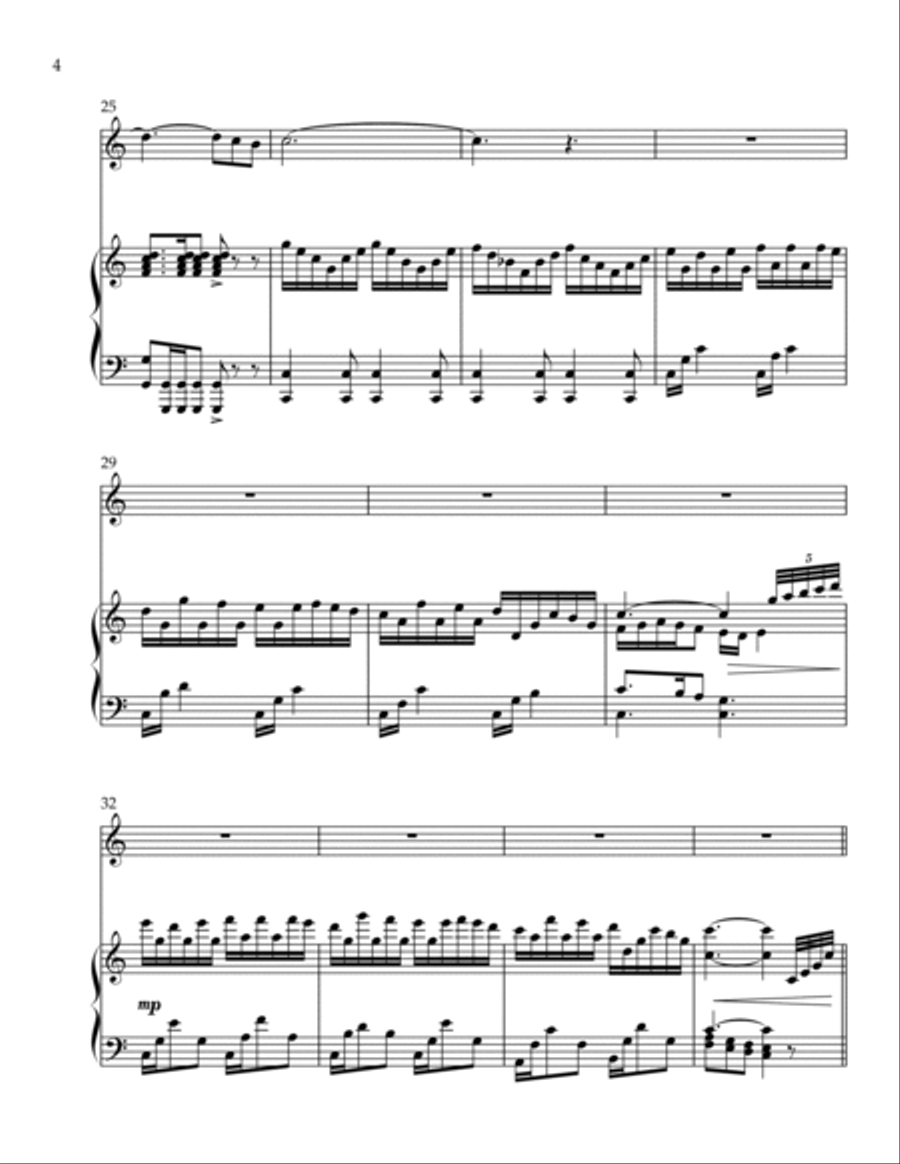 Great Is The Lord Alto Saxophone scores gallery preview page 4