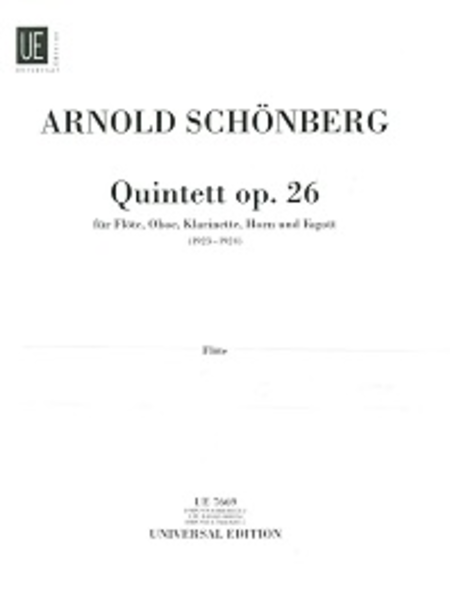 Wind Quintet, Op. 26