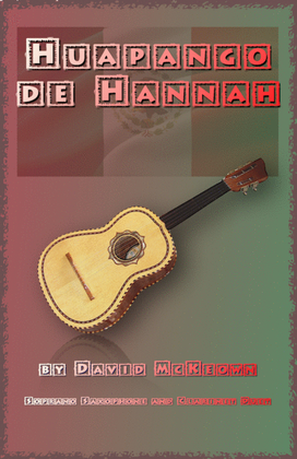 Book cover for Huapango de Hannah, for Soprano Saxophone and Clarinet Duet