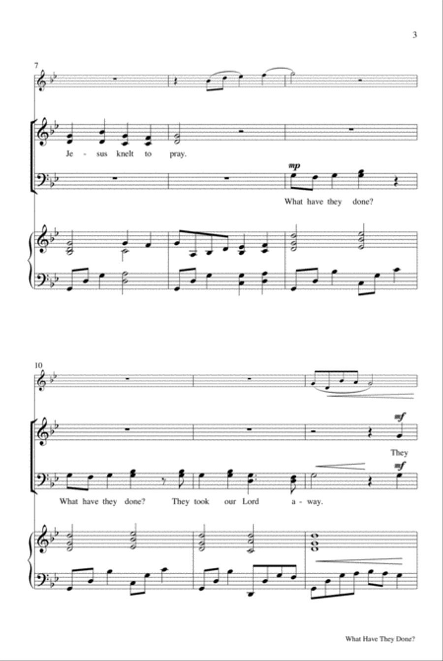 What Have They Done 4-Part scores gallery preview page 3