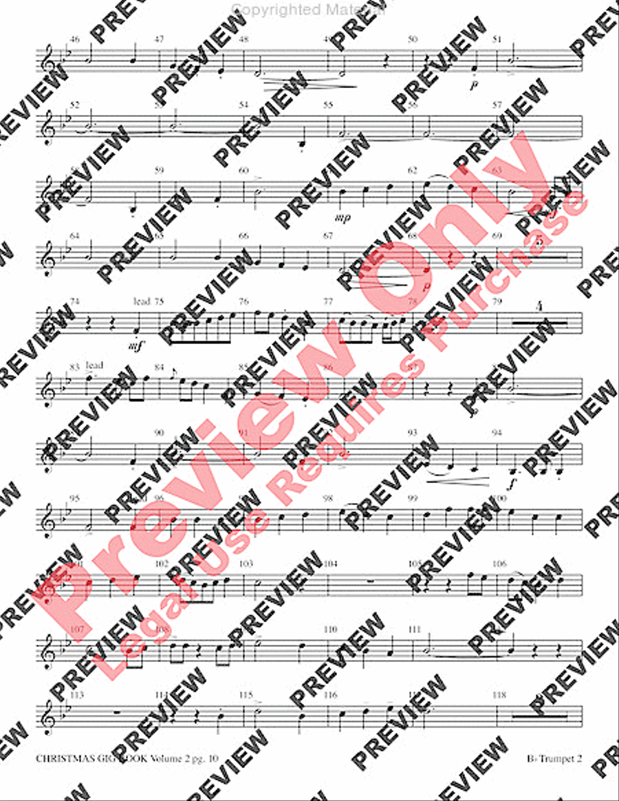The Christmas Gig Book, Volume 2 Small Ensemble scores gallery preview page 12