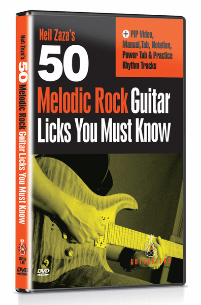 50 Melodic Rock Licks You Must Know DVD