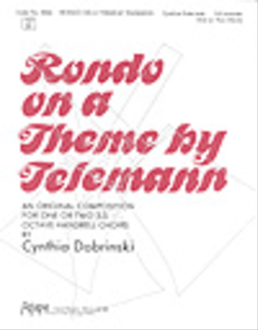 Rondo on a Theme by Telemann 5-Octaves scores gallery preview page 1
