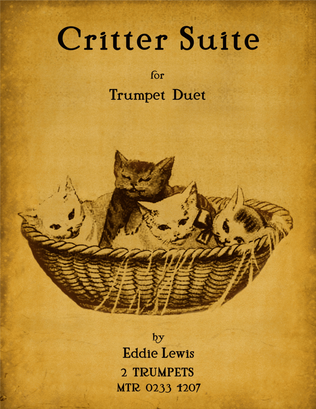 Book cover for Critter Suite for Trumpet Duet