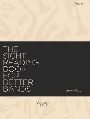 Sight Reading Book for Better Bands - Timpani