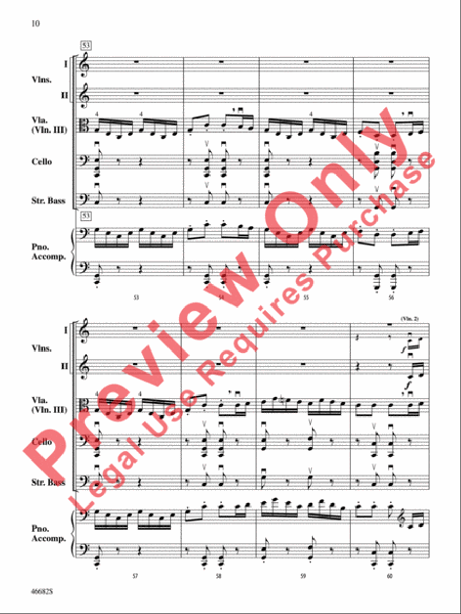 Soldier's Joy String Orchestra scores gallery preview page 11