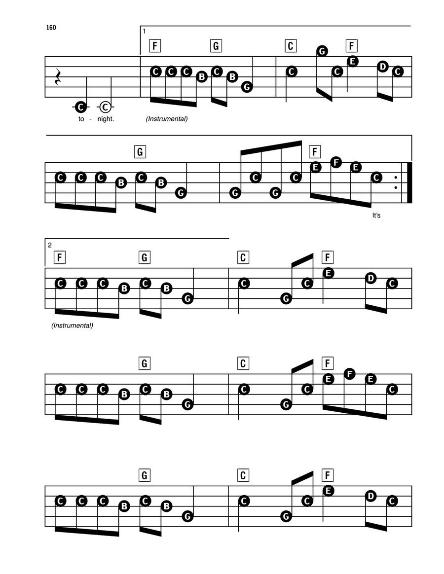 A Thousand Miles Electronic Keyboard scores gallery preview page 4