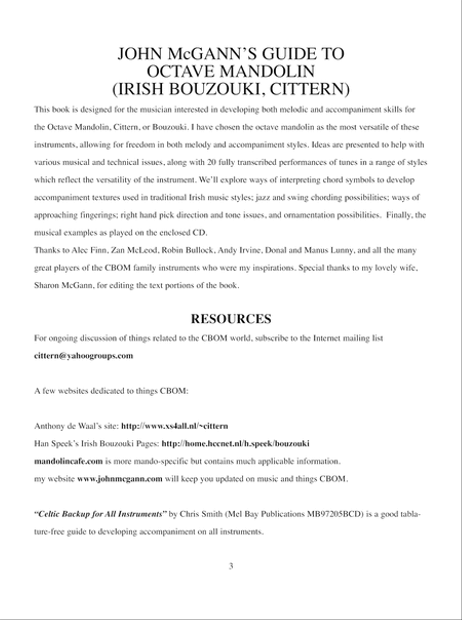 Guide to Octave Mandolin and Bouzouki Mandolin scores gallery preview page 9