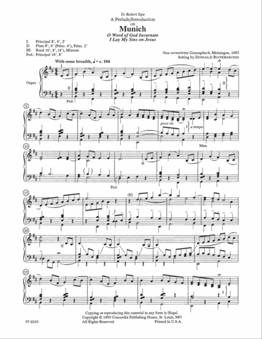 Seven Hymn Preludes, Set 3 Organ scores gallery preview page 2