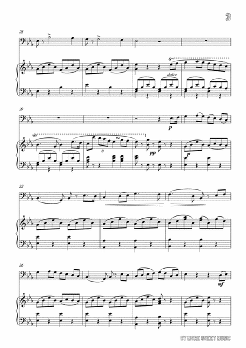 Bellini-Vaga luna che inargenti,for Cello and Piano image number null