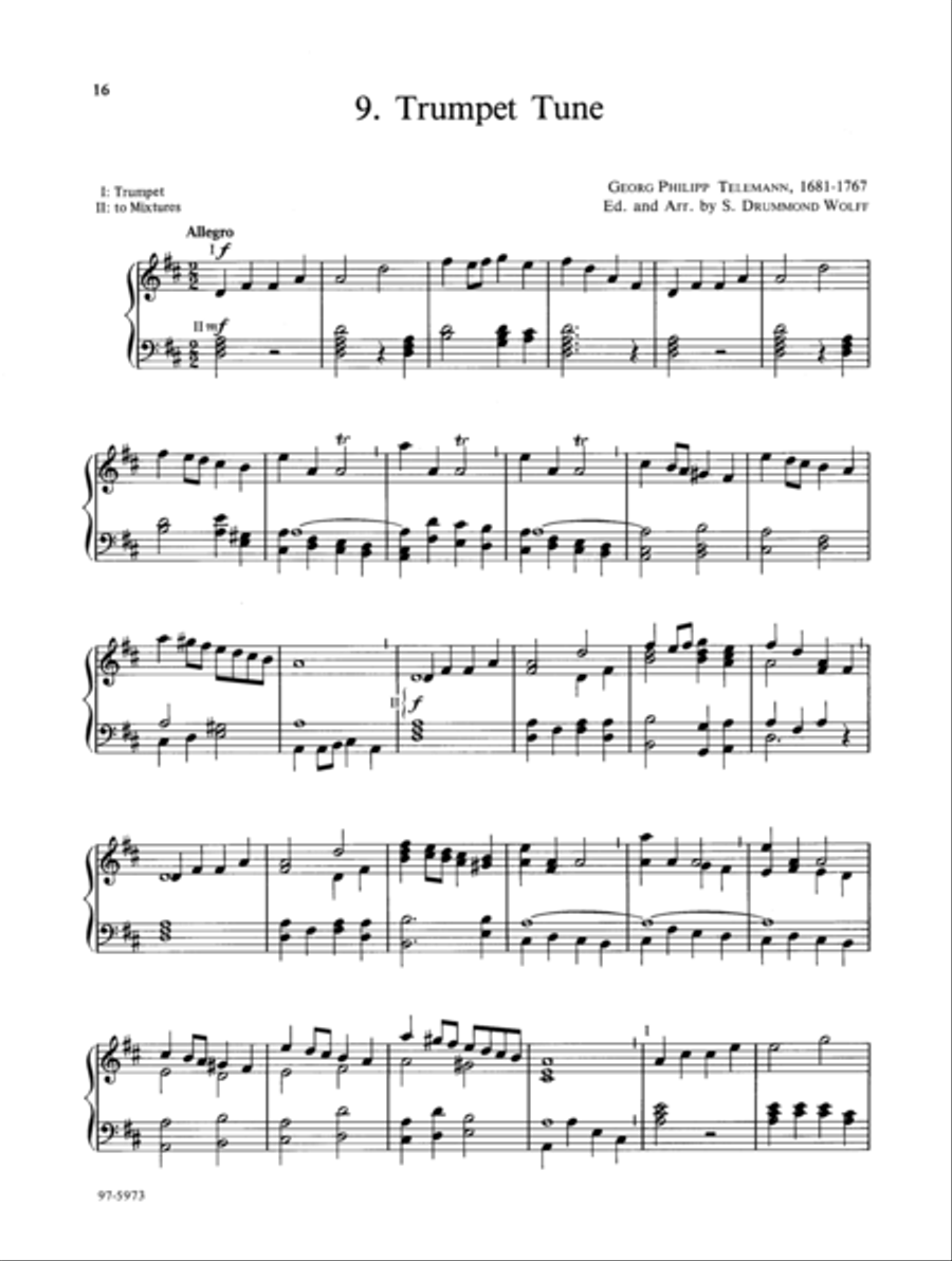 Baroque Music for Manuals, Vol. IV Organ scores gallery preview page 9