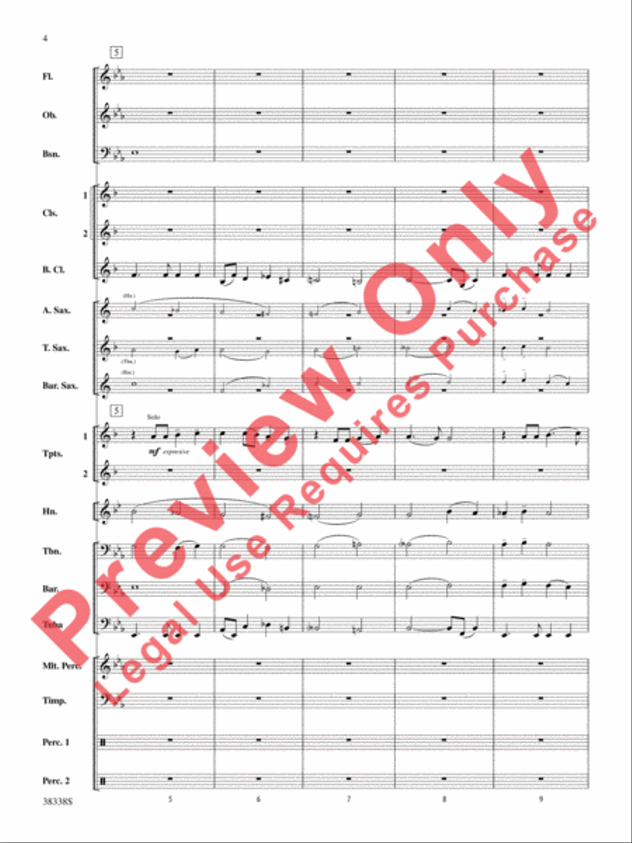 Joyful Time Concert Band scores gallery preview page 5
