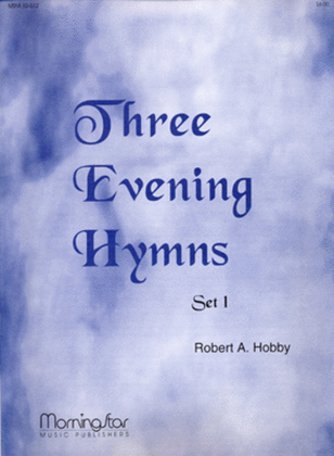 Book cover for Three Evening Hymns, Set 1