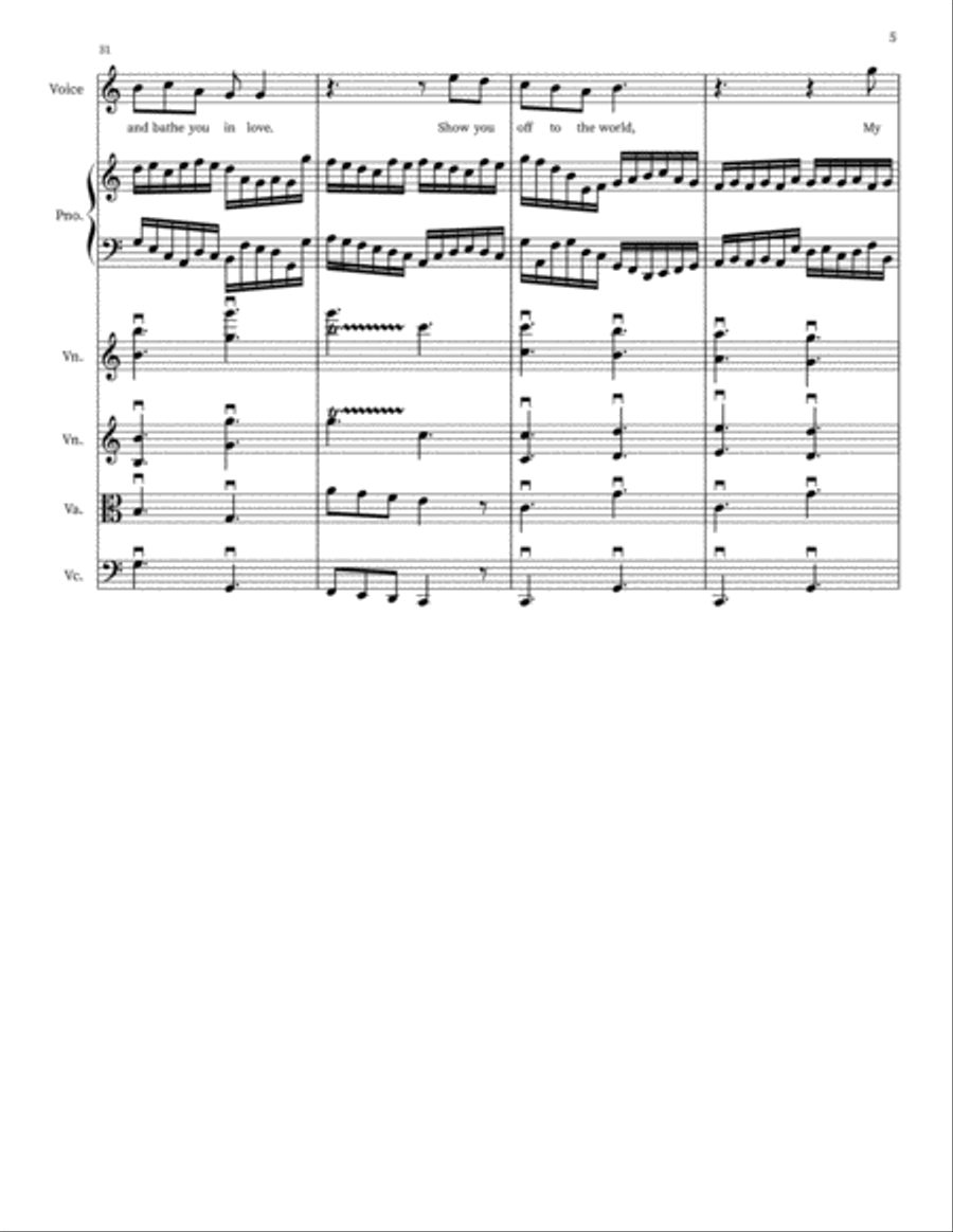 Leo: The Finest Thing Chamber Orchestra scores gallery preview page 5