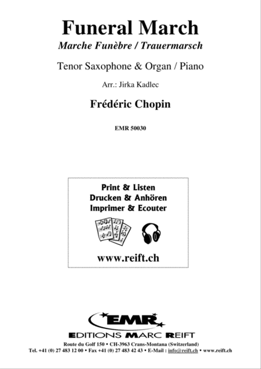 Funeral March Funeral March Tenor Saxophone scores gallery preview page 2