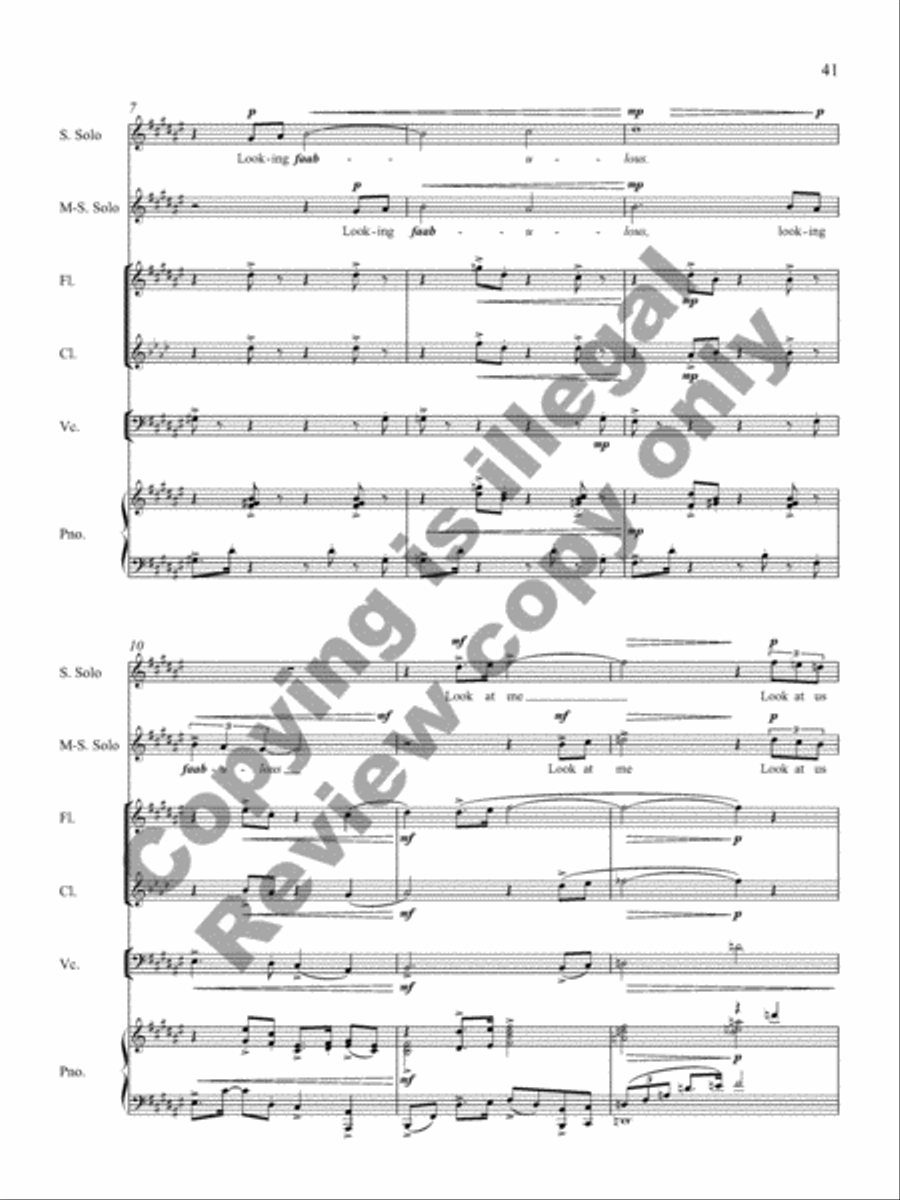#twitterlieder (SATB Full Score) 4-Part scores gallery preview page 17