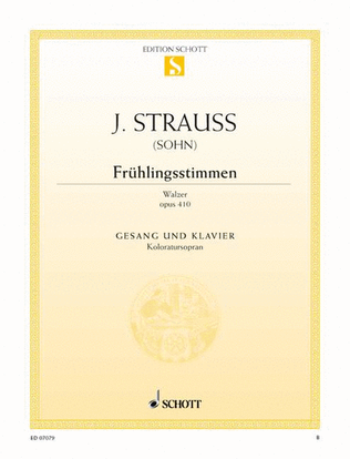 Book cover for Frühlingsstimmen