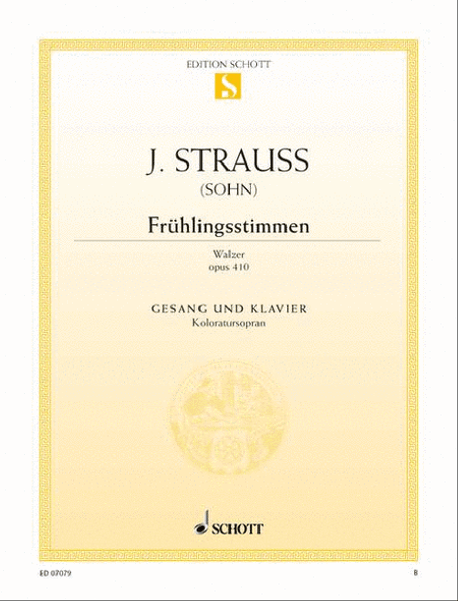 Book cover for Frühlingsstimmen