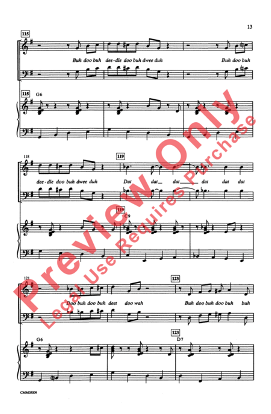 The Polar Express: A Choral Medley 4-Part scores gallery preview page 14