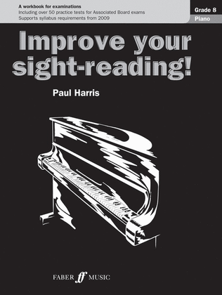 Book cover for Improve Your Sight Reading! Piano 8