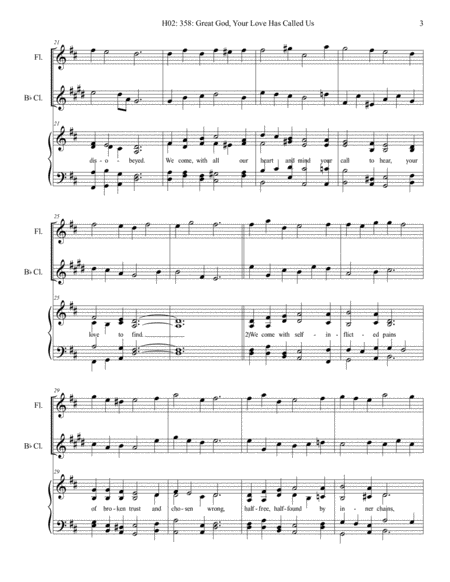 Hymn Setting 2019 Ryburn: Great God, Your Love Has Called Us image number null