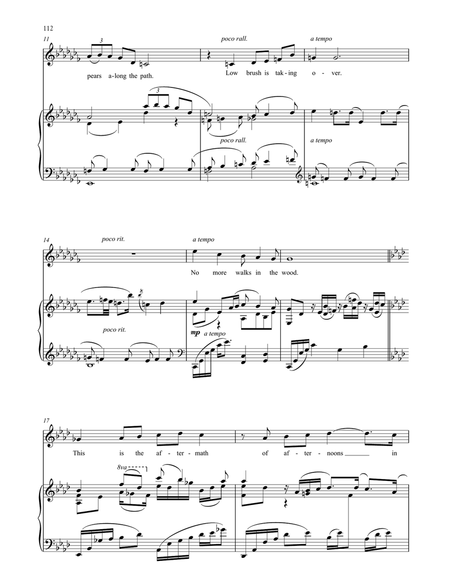 An Old Fashioned Song Voice scores gallery preview page 2