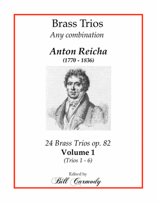 Reicha 24 Trios Vol 1 (1-6) op 82