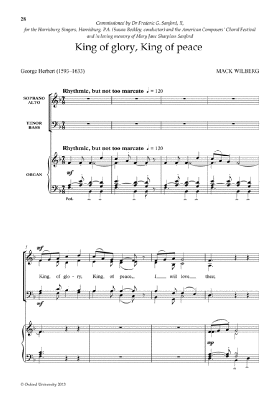 Mack Wilberg Anthems 4-Part scores gallery preview page 5