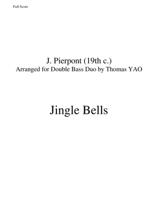 Jingle Bells for Double Bass Duo