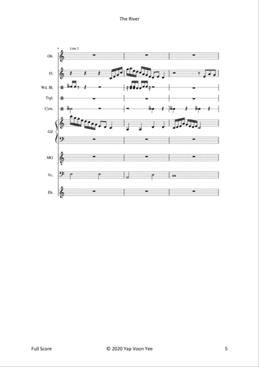 The River Large Ensemble scores gallery preview page 5
