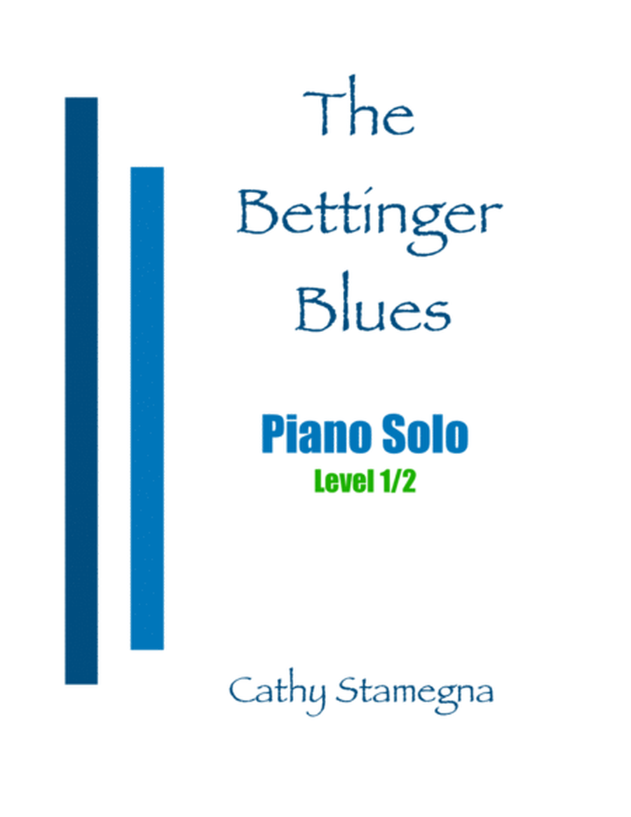 The Bettinger Blues (Piano Solo) image number null
