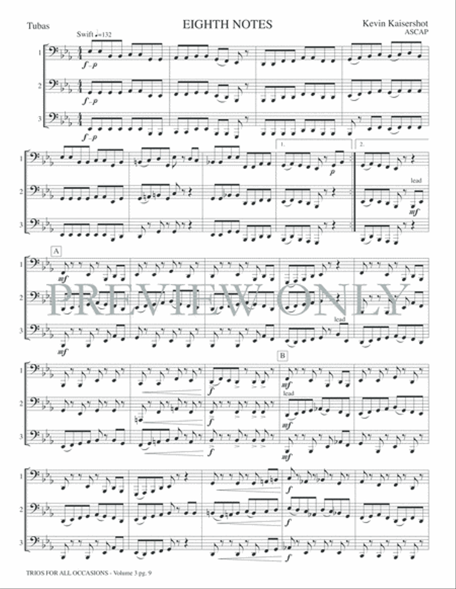 Trios for All Occasions Small Ensemble scores gallery preview page 11