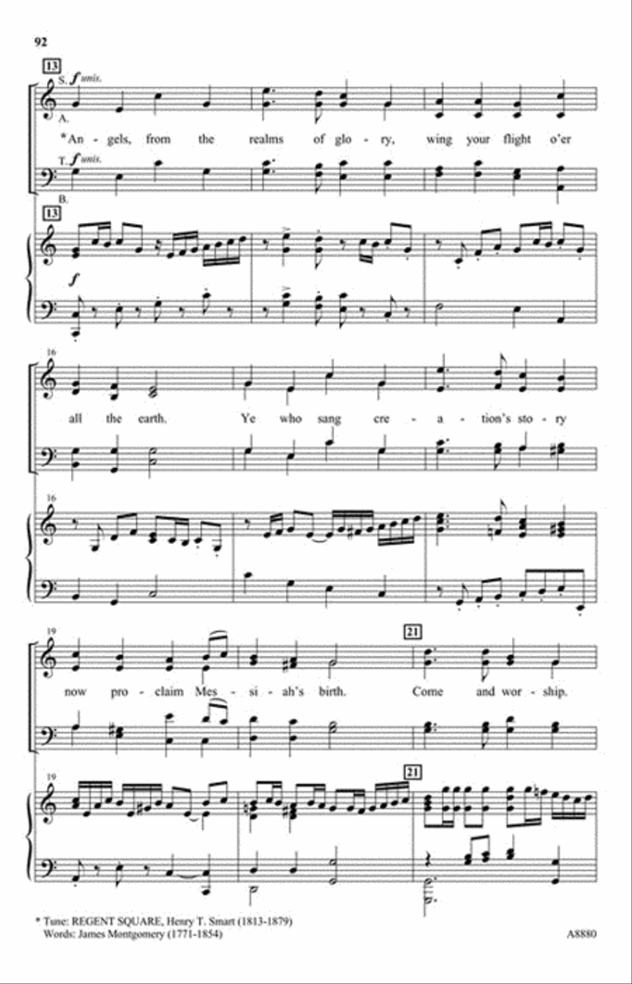 The Mystery and the Majesty Choir scores gallery preview page 8