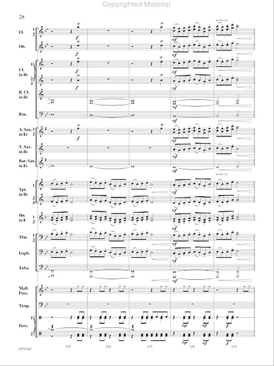 A Land Remembered A Land Remembered Concert Band scores gallery preview page 29