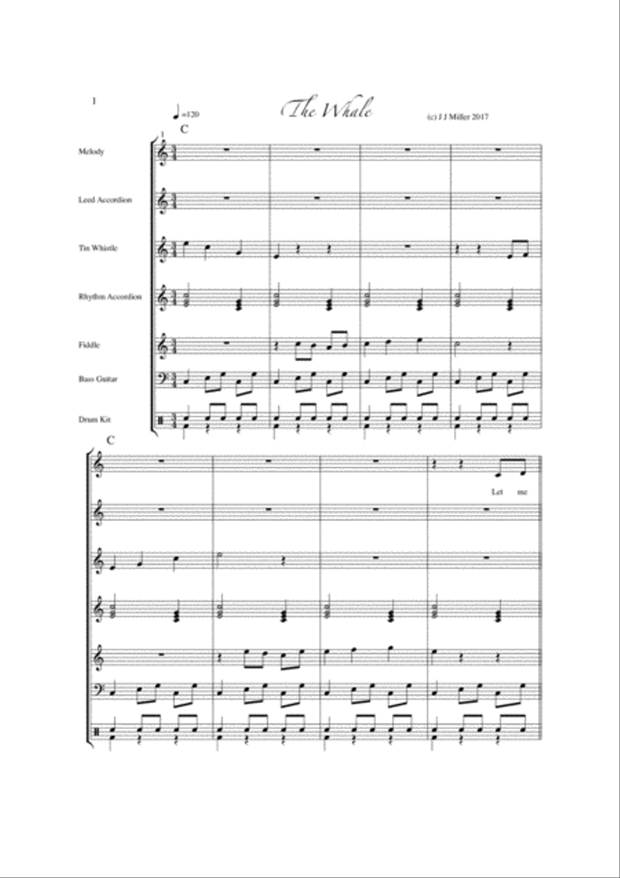 The Whaler's Small Ensemble scores gallery preview page 6