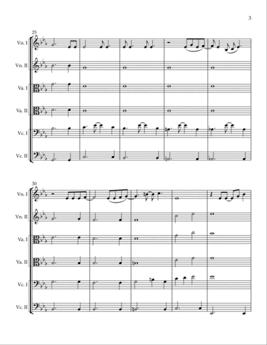 Your Song Your Song Cello scores gallery preview page 3